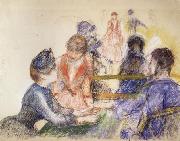 Pierre Renoir At the Moulin de la Galette oil on canvas